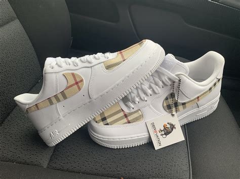 air force burberry black|white burberry air force 1.